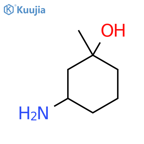 3-Amino-1-methylcyclohexanol structure