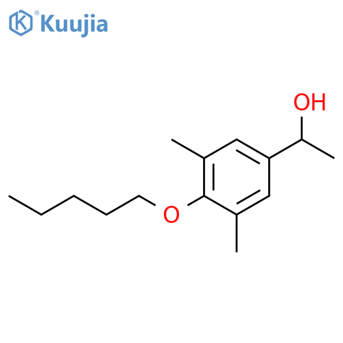 1-(4-n-Pentoxy-3,5-dimethylphenyl)ethanol structure