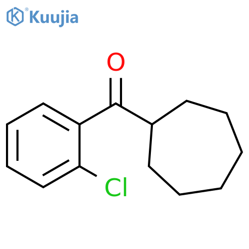 (2-CHLOROPHENYL)(CYCLOHEPTYL)METHANONE structure