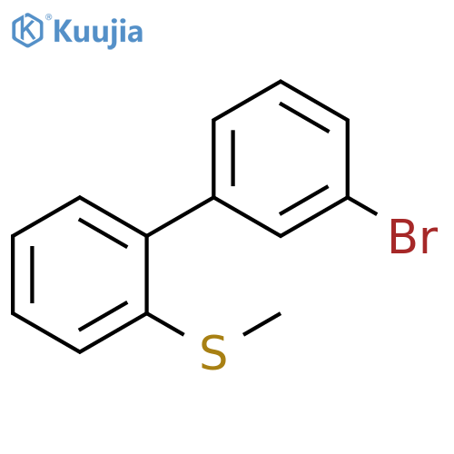 (3-BROMO-[1,1-BIPHENYL]-2-YL)(METHYL)SULFANE structure