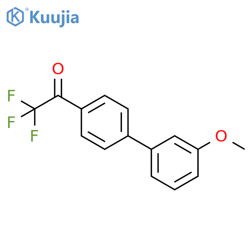Ethanone, 2,2,2-trifluoro-1-(3'-methoxy[1,1'-biphenyl]-4-yl)- structure