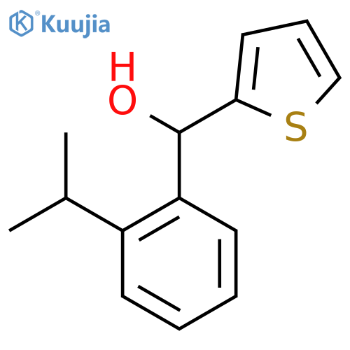 2-Iso-Propylphenyl-(2-thienyl)methanol structure