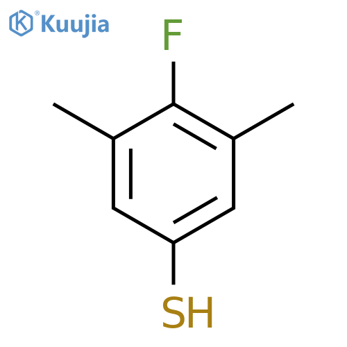 3,5-Dimethyl-4-fluorothiophenol structure