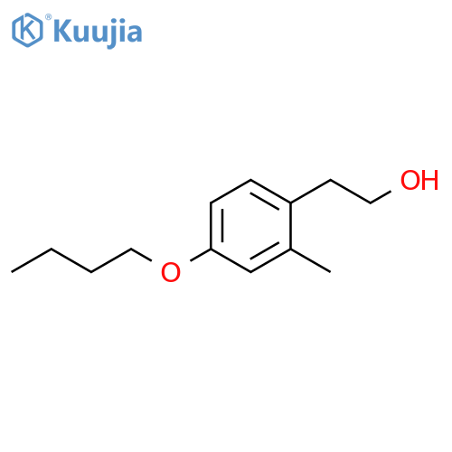 4-n-Butoxy-2-methylphenethyl alcohol structure