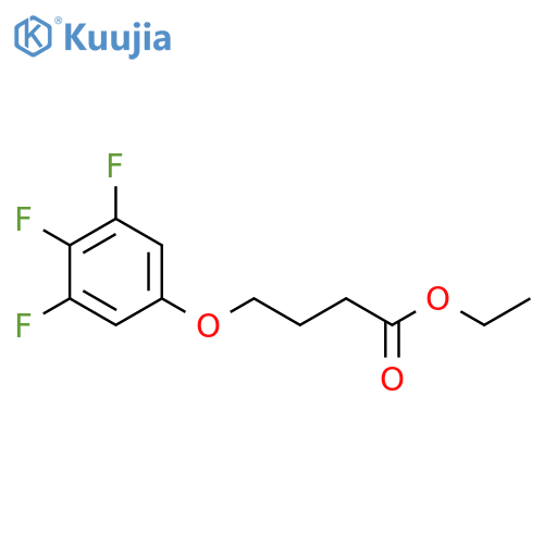 Ethyl 4-(3,4,5-trifluoro-phenoxy)butanoate structure