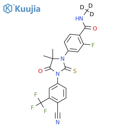 Deutenzalutamide-d structure