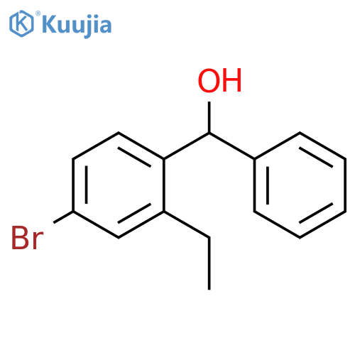 4-Bromo-2-ethylbenzhydrol structure