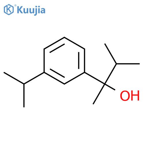 3-methyl-2-(3-propan-2-ylphenyl)butan-2-ol structure