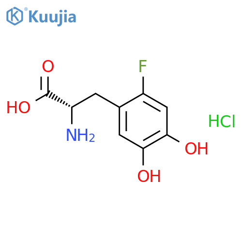 2-Fluoro-5-hydroxyl-L-tyrosine HCl structure