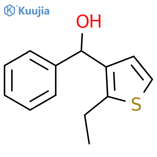 (2-ETHYLTHIOPHEN-3-YL)(PHENYL)METHANOL structure