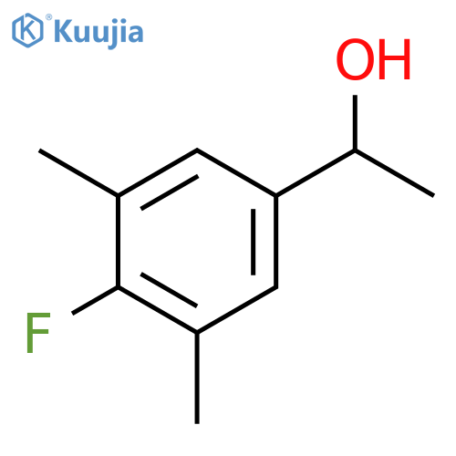 1-(4-Fluoro-3,5-dimethylphenyl)ethanol structure