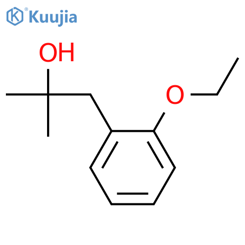 1-(2-ethoxyphenyl)-2-methylpropan-2-ol structure