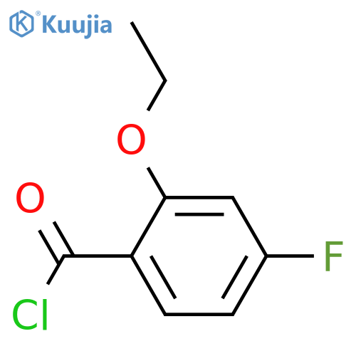 2-Ethoxy-4-fluorobenzoyl chloride structure