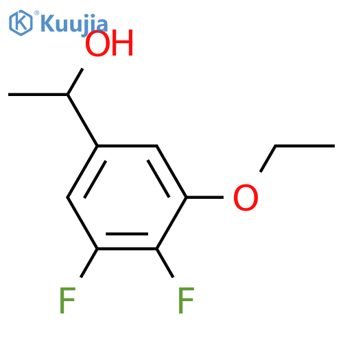 1-(4,5-Difluoro-3-ethoxyphenyl)ethanol structure