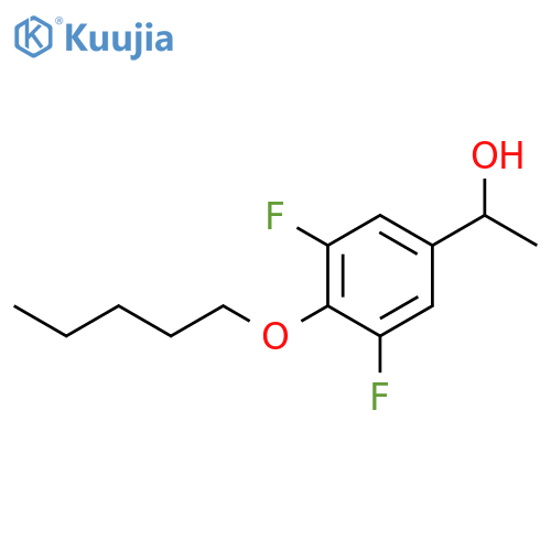 1-(3,5-DIFLUORO-4-(PENTYLOXY)PHENYL)ETHANOL structure