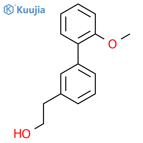 3-(2-Methoxyphenyl)phenethyl alcohol structure