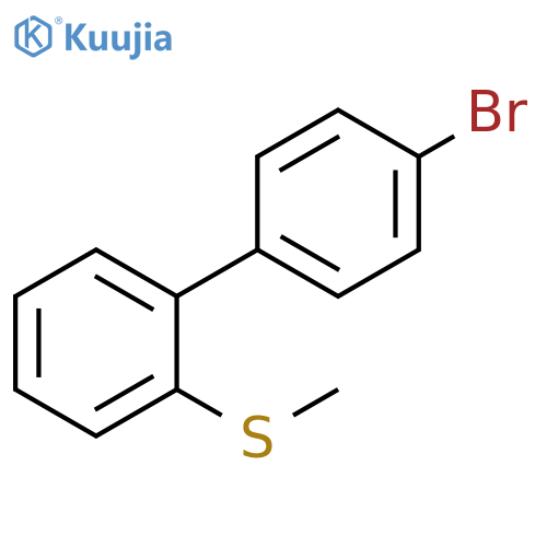 (4-BROMO-[1,1-BIPHENYL]-2-YL)(METHYL)SULFANE structure