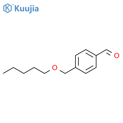 4-[(n-Pentyloxy)methyl]benzaldehyde structure