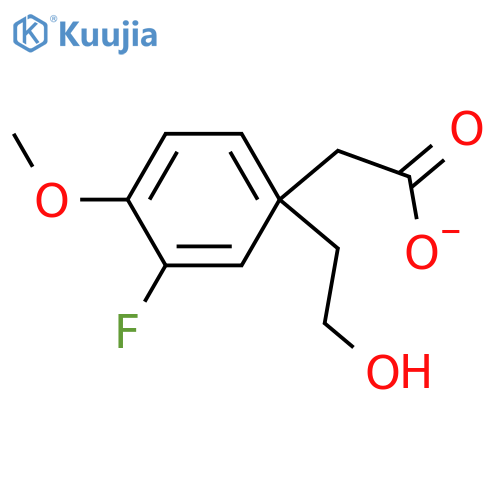 3-FLUORO-4-METHOXYPHENETHYL ACETATE structure
