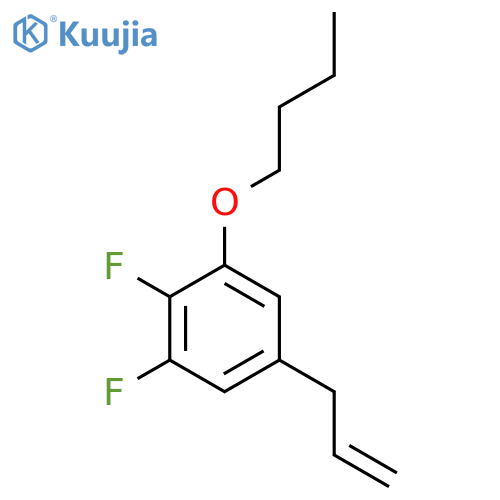 5-Allyl-1-butoxy-2,3-difluorobenzene structure