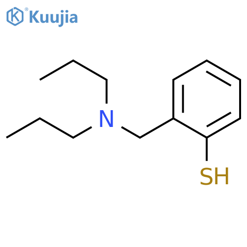 2-[(dipropylamino)methyl]benzenethiol structure