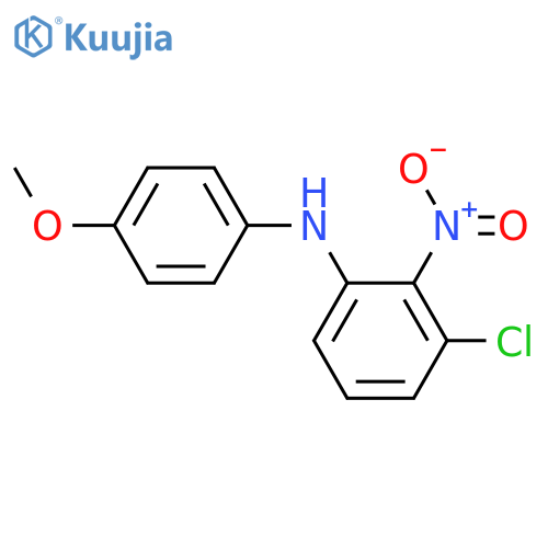 3-Chloro-2-nitro p-Anisidine structure