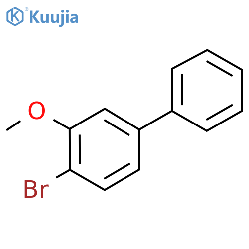 4-Bromo-3-methoxy-1,1'-biphenyl structure
