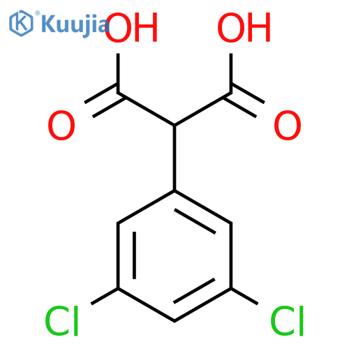 2-(3,5-Dichlorophenyl)malonic acid structure