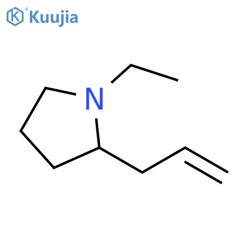 1-ethyl-2-(2-propen-1-yl)-Pyrrolidine structure