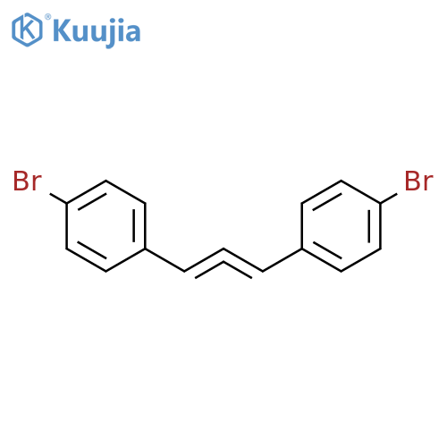 Benzene, 1,1'-(1,2-propadiene-1,3-diyl)bis[4-bromo- structure