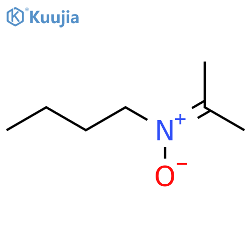 1-Butanamine, N-(1-methylethylidene)-, N-oxide structure