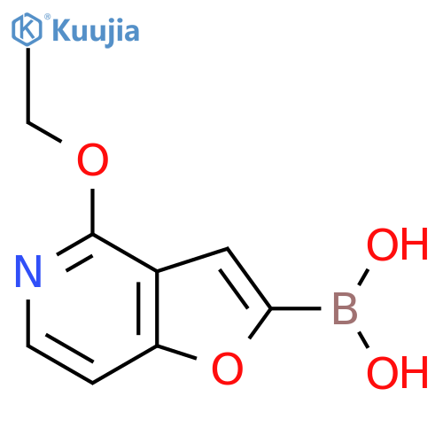 (4-Ethoxyfuro[3,2-c]pyridin-2-yl)boronic acid structure