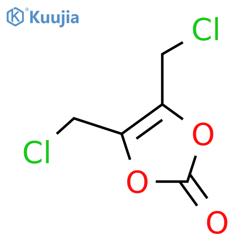4,5-Bis(chloromethyl)-1,3-dioxol-2-one structure