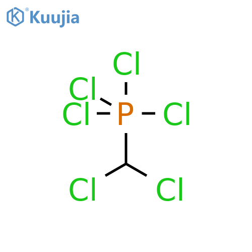Phosphorane, tetrachloro(dichloromethyl)- structure