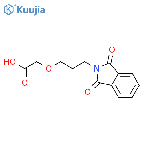 Acetic acid, [3-(1,3-dihydro-1,3-dioxo-2H-isoindol-2-yl)propoxy]- structure