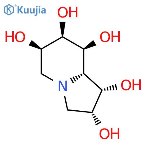6,7-Dihydroxyswainsonine structure