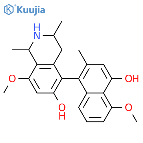 Ancistrocladine; 1-Epimer, 4'-O-de-Me structure