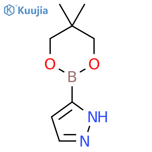 5-(5,5-Dimethyl-1,3,2-dioxaborinan-2-YL)-1H-pyrazole structure