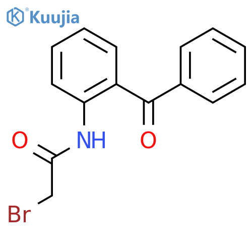 2-(2-Bromoacetyl)aminobenzophenone structure