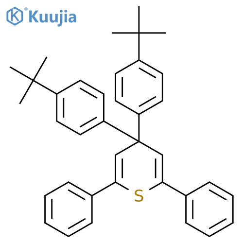4H-THIOPYRAN, 4,4-BIS[4-(1,1-DIMETHYLETHYL)PHENYL]-2,6-DIPHENYL- structure