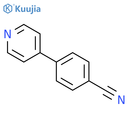 4-(Pyridin-4-yl)benzonitrile structure