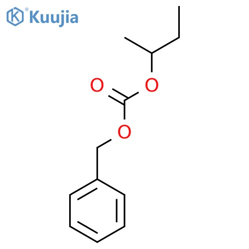 Carbonic acid, 1-methylpropyl phenylmethyl ester structure