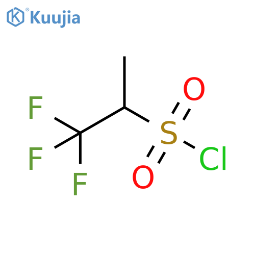 1,1,1-trifluoropropane-2-sulfonyl chloride structure