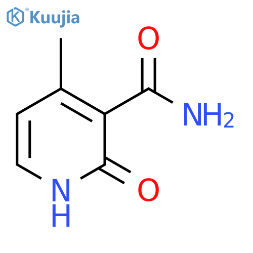 4-methyl-2-oxo-1,2-dihydropyridine-3-carboxamide structure