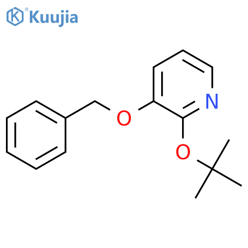 3-(Benzyloxy)-2-(tert-butoxy)pyridine structure
