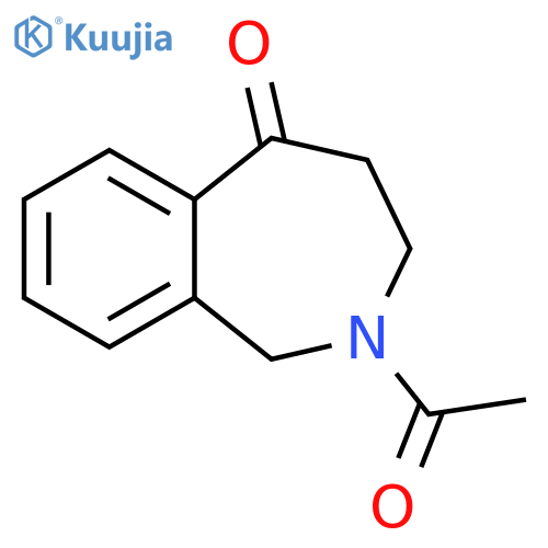 2-acetyl-2,3,4,5-tetrahydro-1H-2-benzazepin-5-one structure