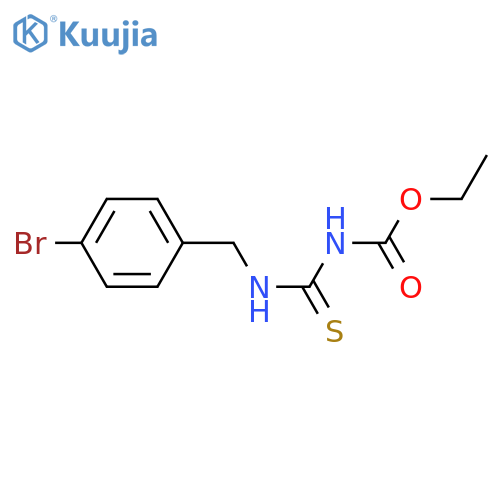 ethyl N-{(4-bromophenyl)methylcarbamothioyl}carbamate structure