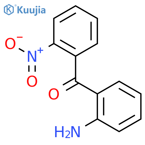 Methanone,(2-aminophenyl)(2-nitrophenyl)- structure