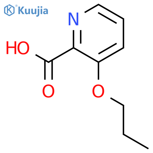3-Propoxypyridine-2-carboxylic Acid structure