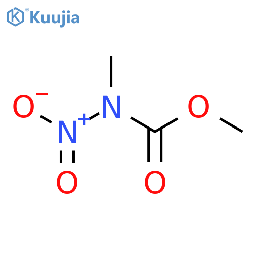 Carbamic acid,methylnitro-, methyl ester (7CI,8CI,9CI) structure